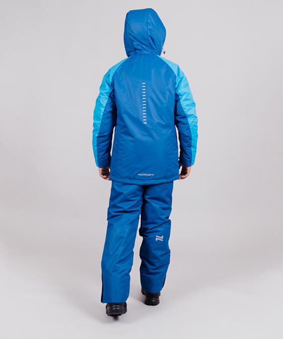Утепленная куртка Nordski Jr. Premium-Sport Blue/True Blue