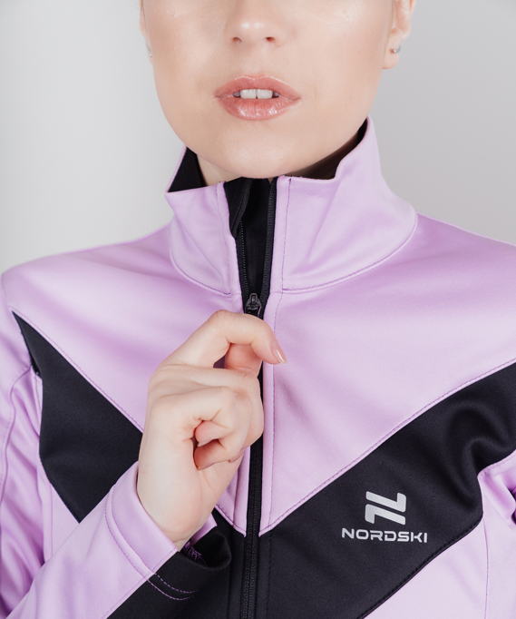 Разминочная куртка NORDSKI BASE Orchid/Black W