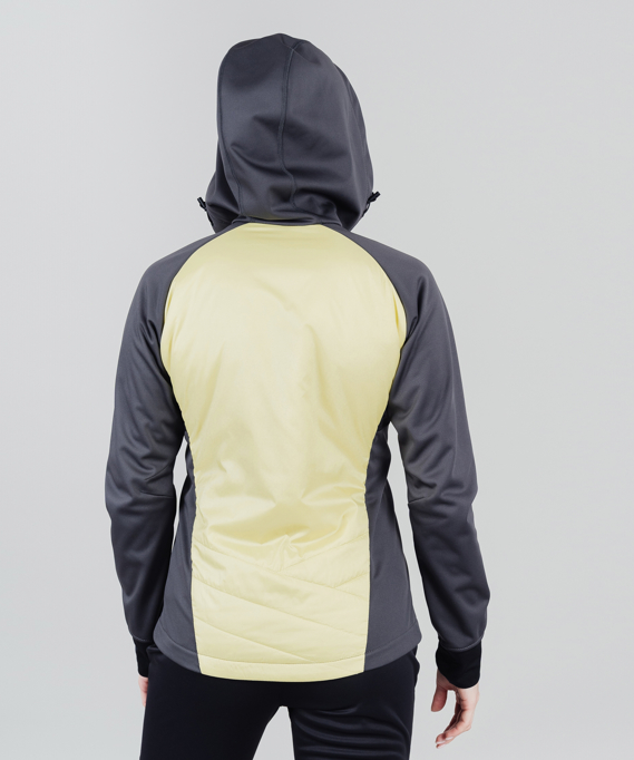 Куртка Nordski Hybrid Hood Black/Yellow W