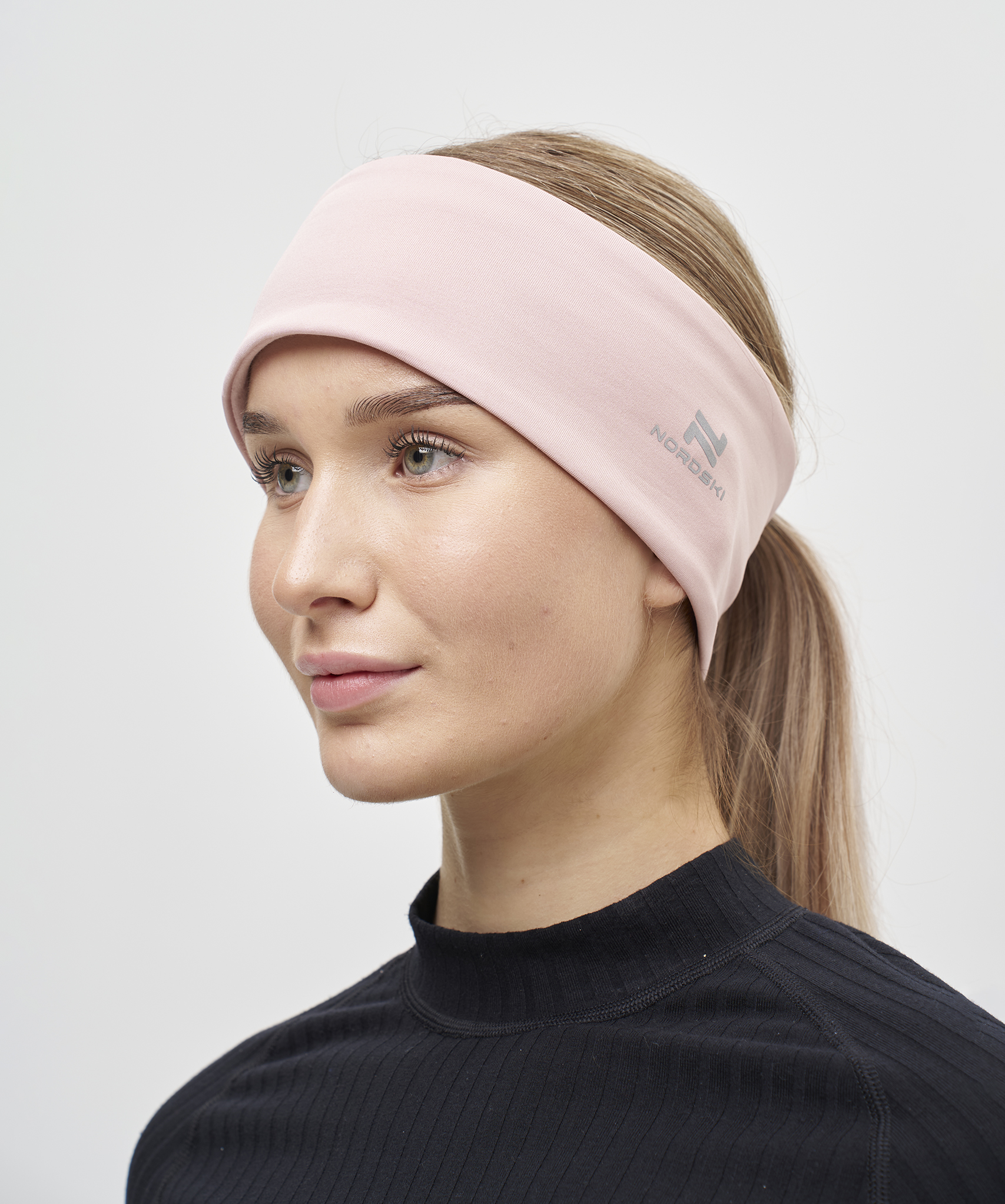 Повязка Nordski Warm Soft Pink
