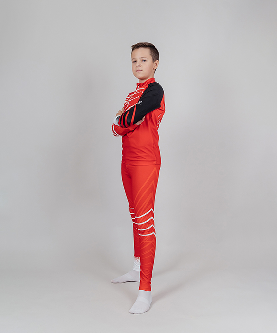 Гоночный костюм Nordski Jr.Pro Red/Black