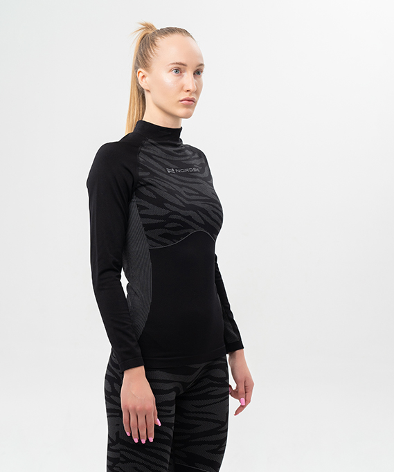 Комплект термобелья Nordski Snake Black/Grey W