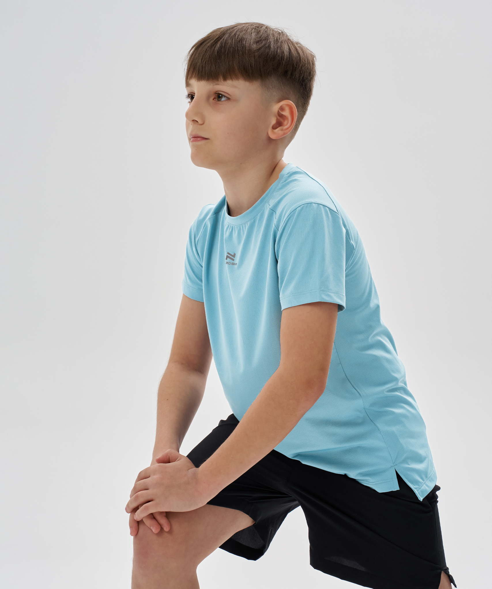 Футболка Nordski Jr. Run 2.0 Sky