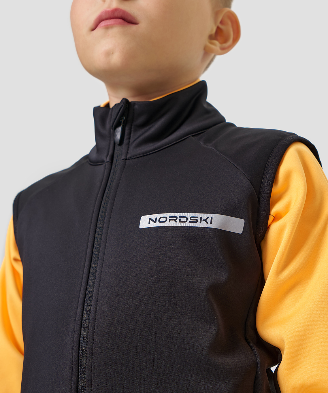 Жилет тренировочный Nordski Jr. Core Black