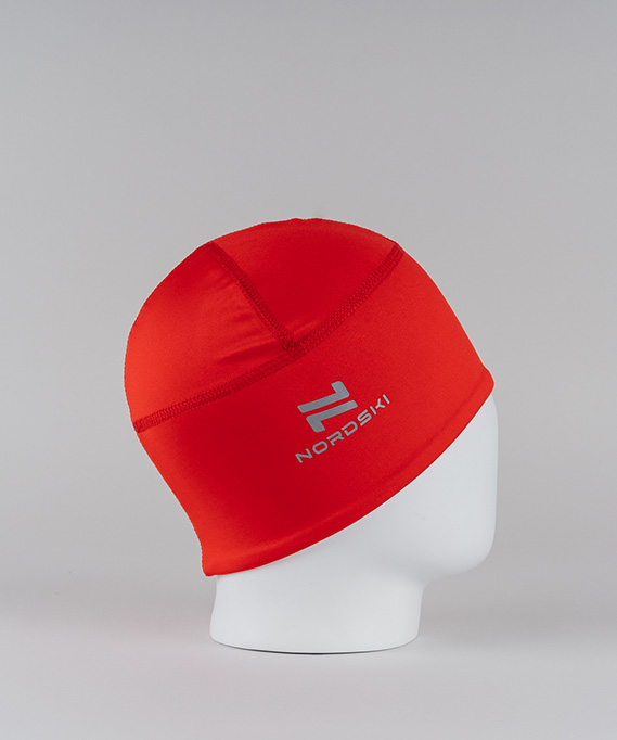 Тренировочная шапка Nordski Warm Red