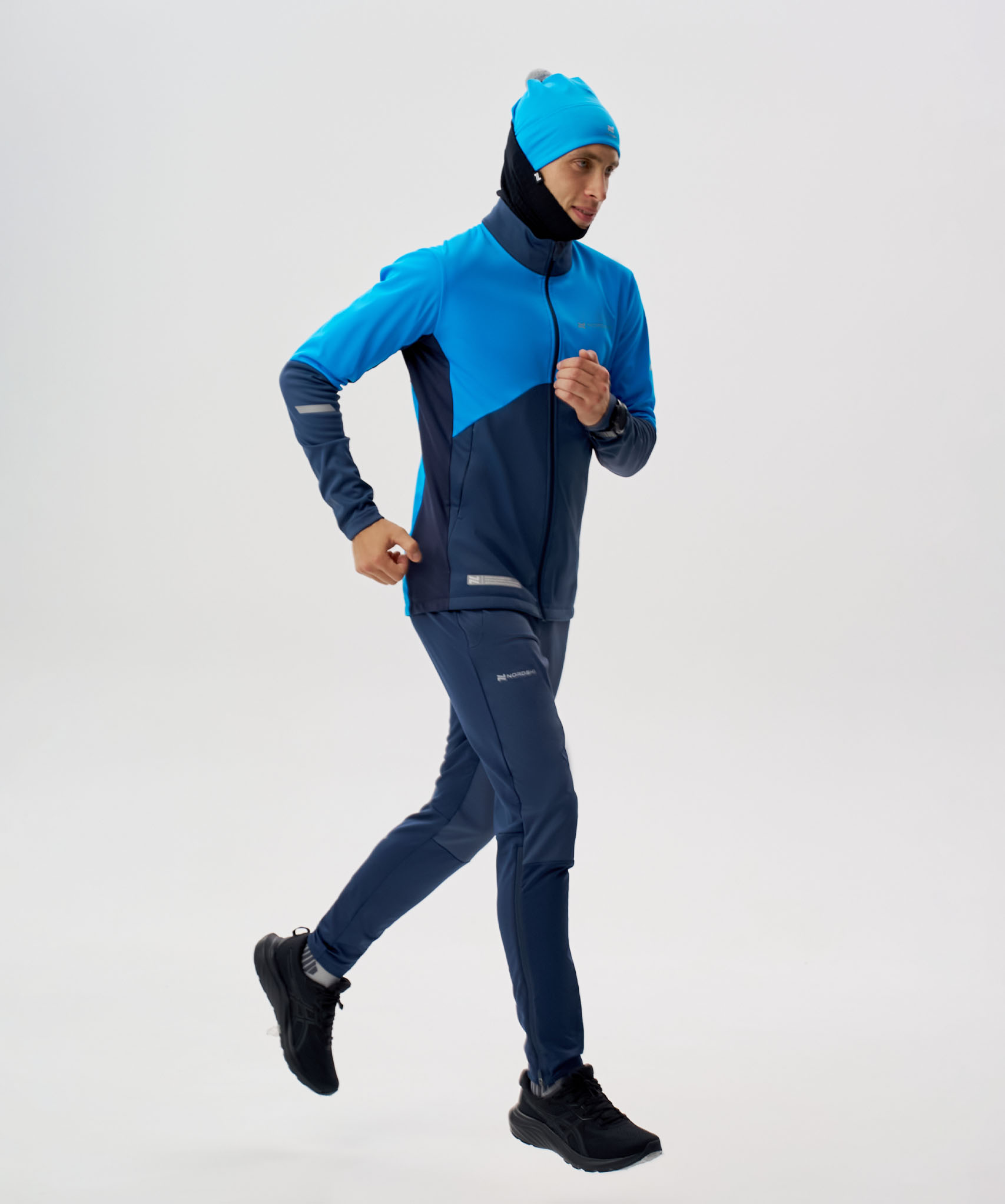 Тренировочная куртка Nordski Pro 2.0 Light Blue/Blue