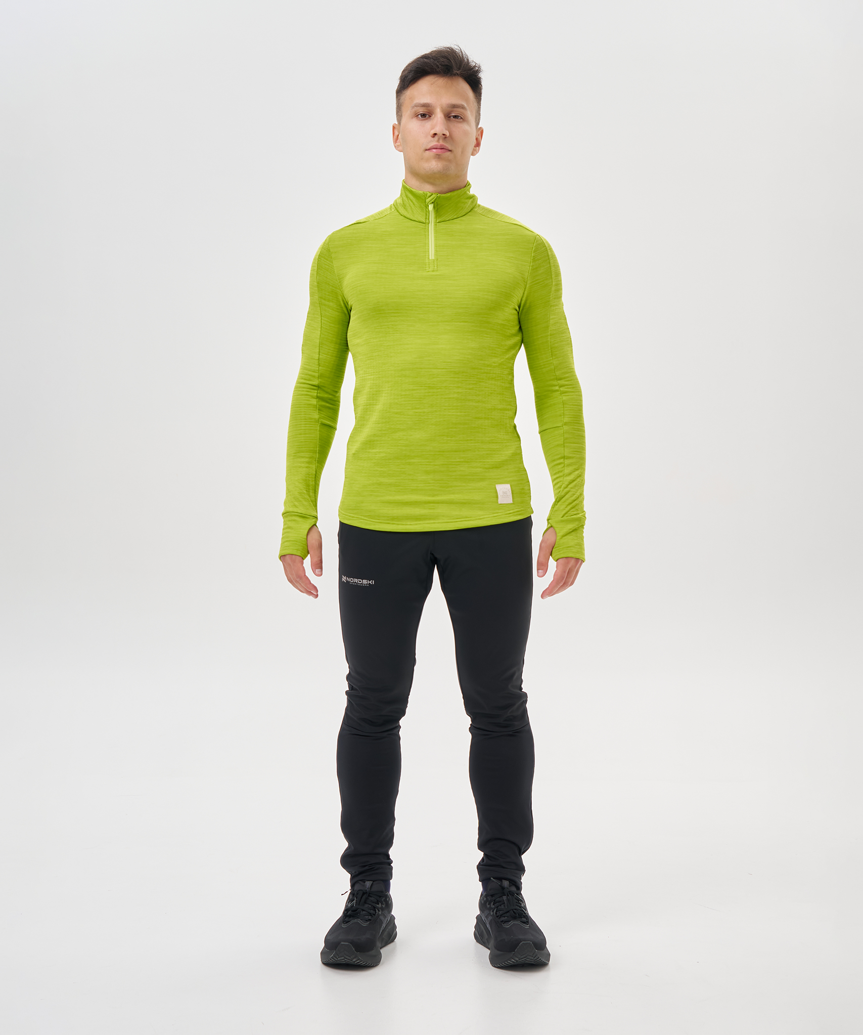 Лонгслив Nordski Impulse Lime