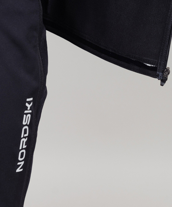 Разминочная куртка Nordski Premium Black/Graphite