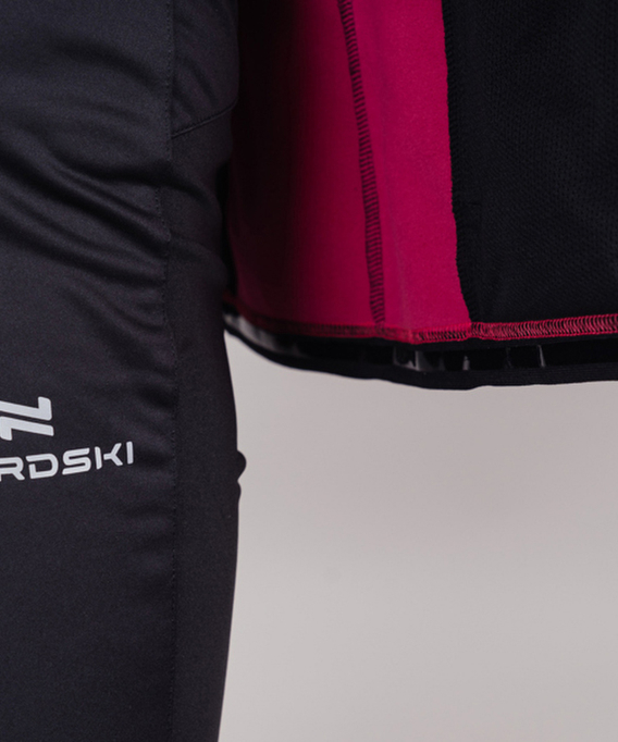Разминочная куртка NORDSKI BASE Pink/Black W