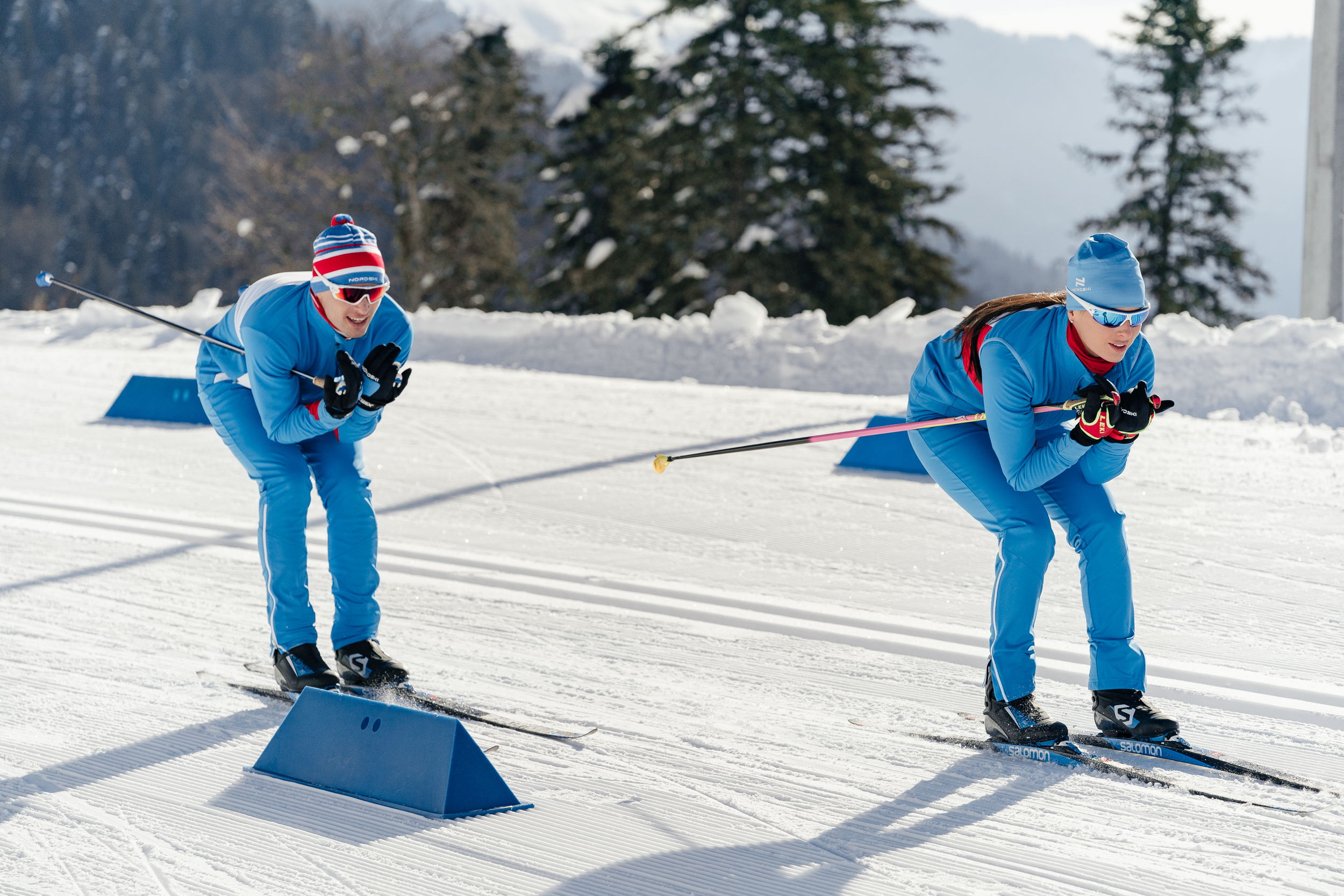 Разминочные костюмы PRO для лыжного спорта