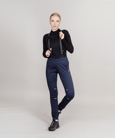 Разминочные брюки Nordski Premium Black W