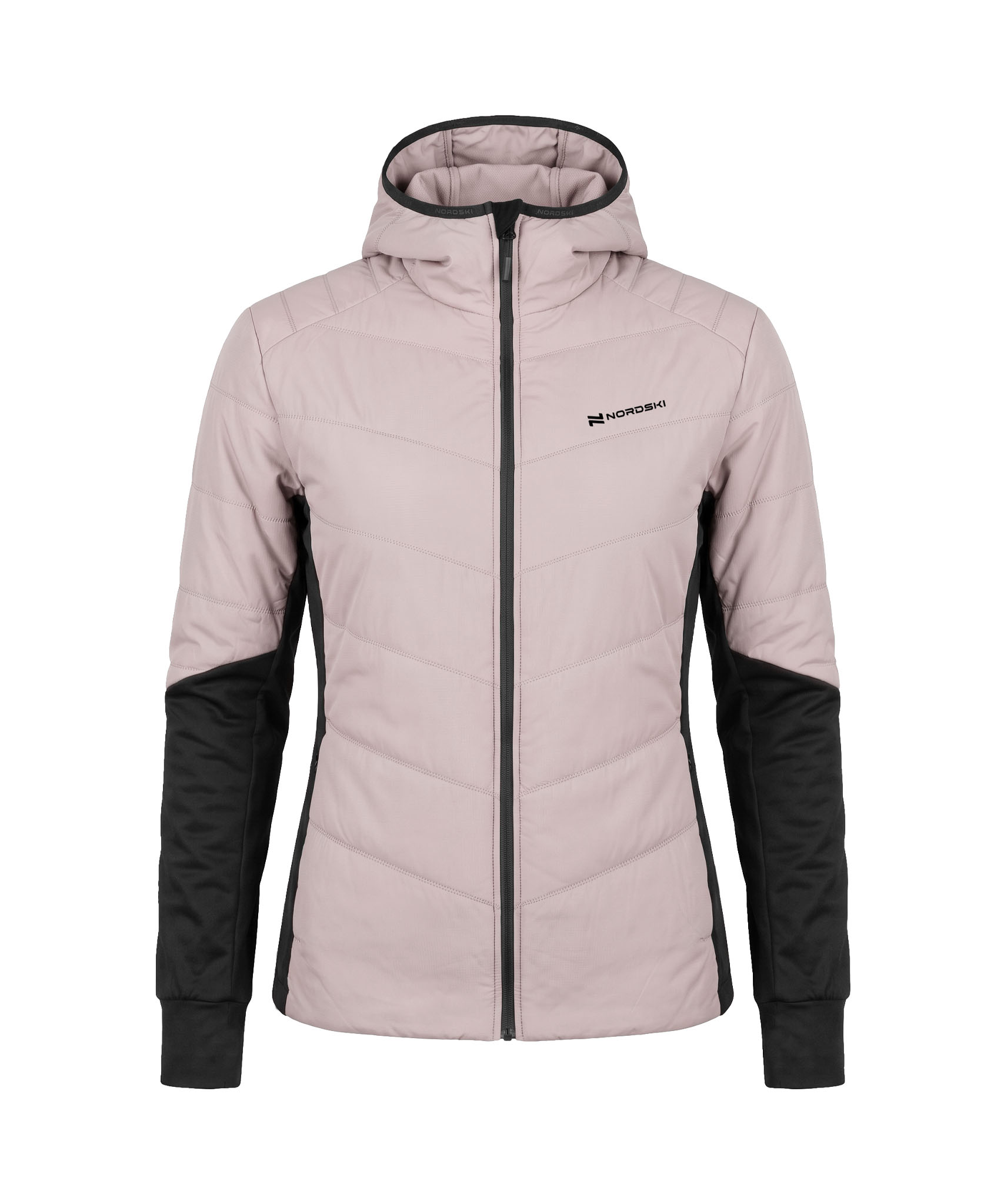 Куртка Nordski Hybrid Hood 2.0 Soft Pink/Black W