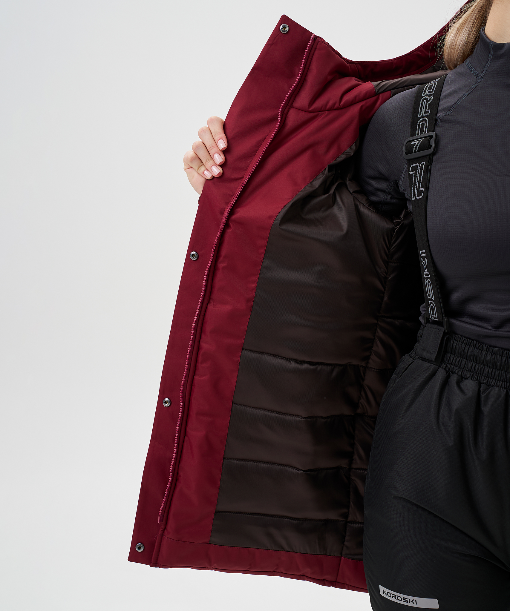 Утепленная куртка Nordski Coach Wine W