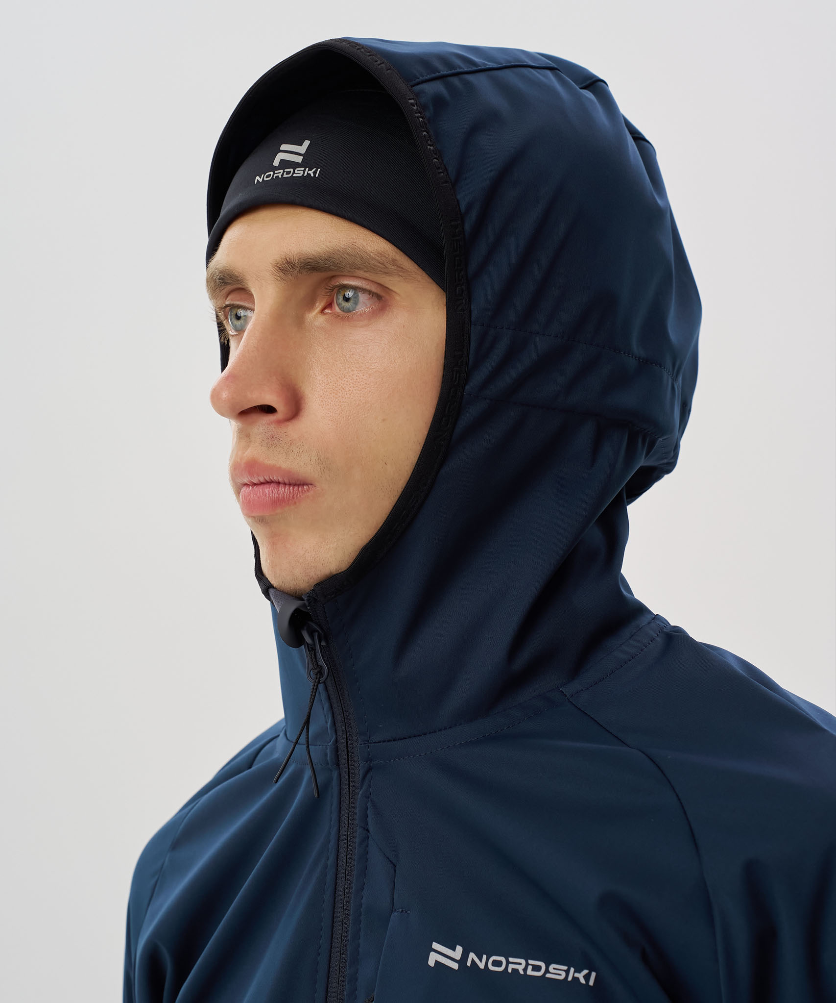 Тренировочная куртка Nordski PRO TOUR HOOD Deep/Black