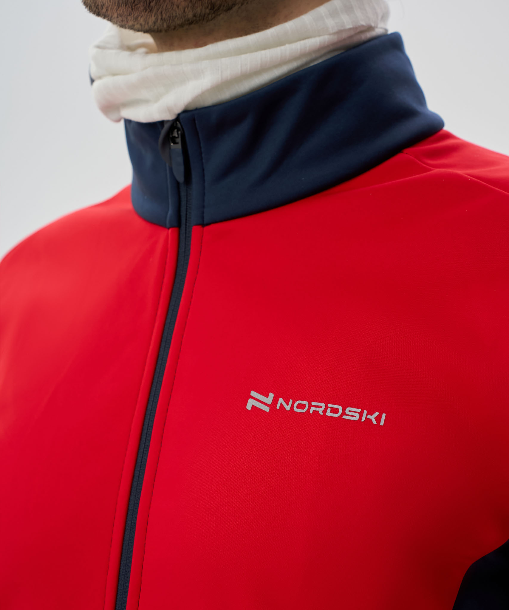 Тренировочная куртка Nordski Advance Red/Titan