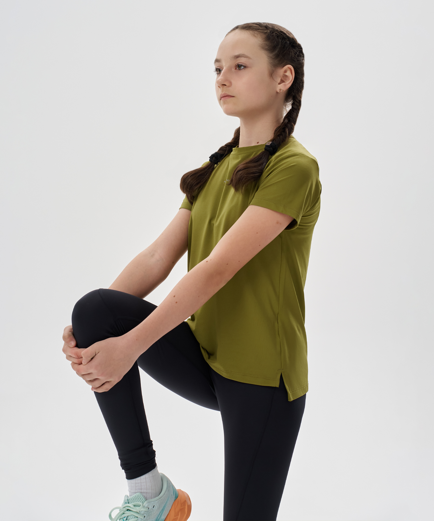 Футболка Nordski Jr. Run 2.0 Olive