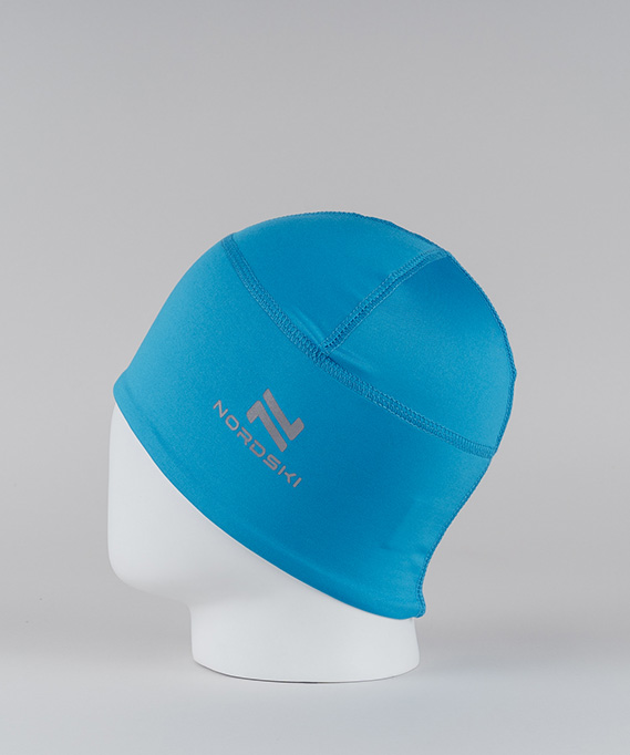 Тренировочная шапка Nordski Jr.Warm Light Blue