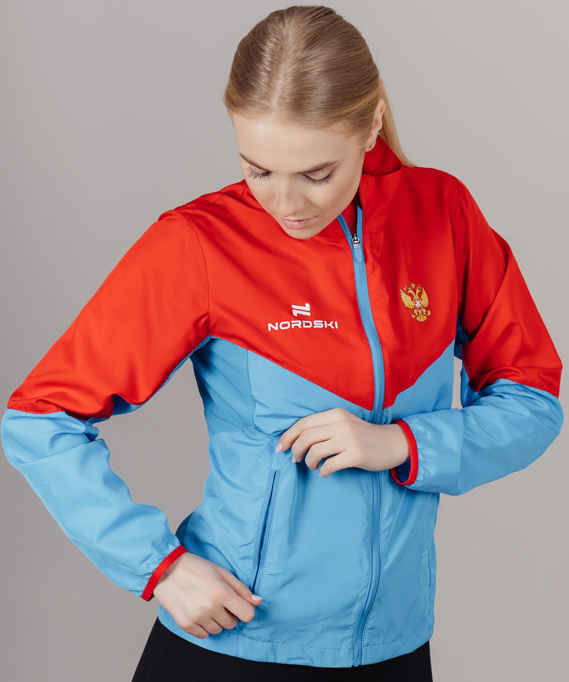 Ветровка Nordski Sport Red/Blue W