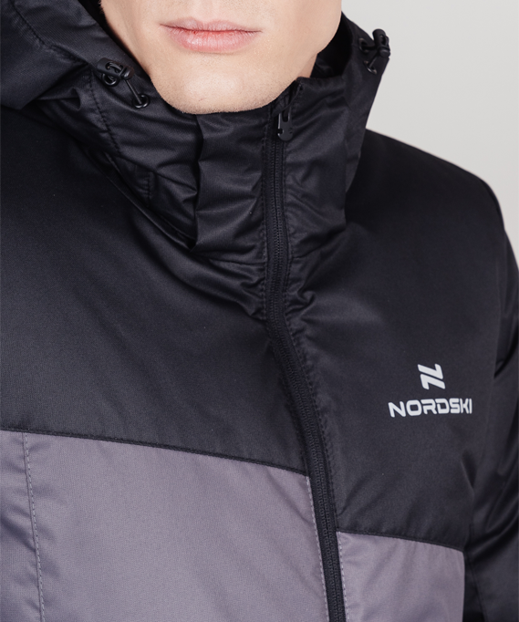 Утепленная куртка Nordski Active Black/Grey