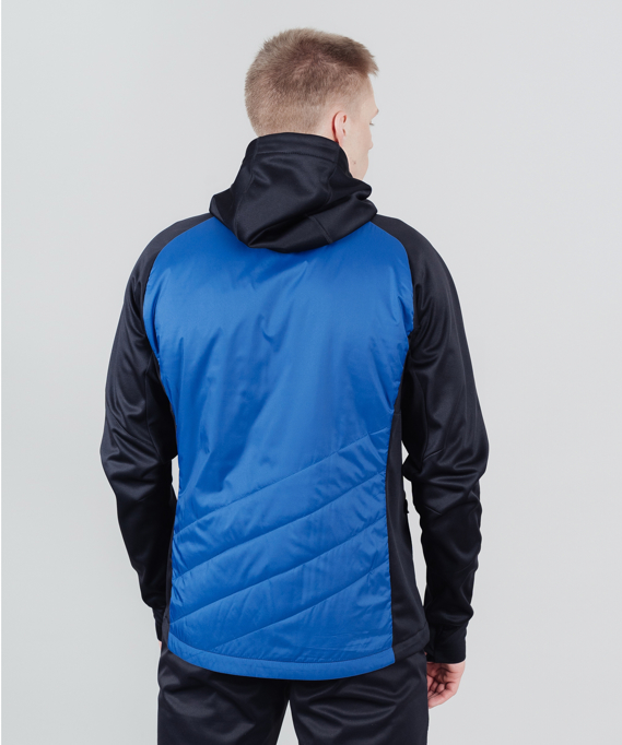 Куртка Nordski Hybrid Hood Black/Blue 