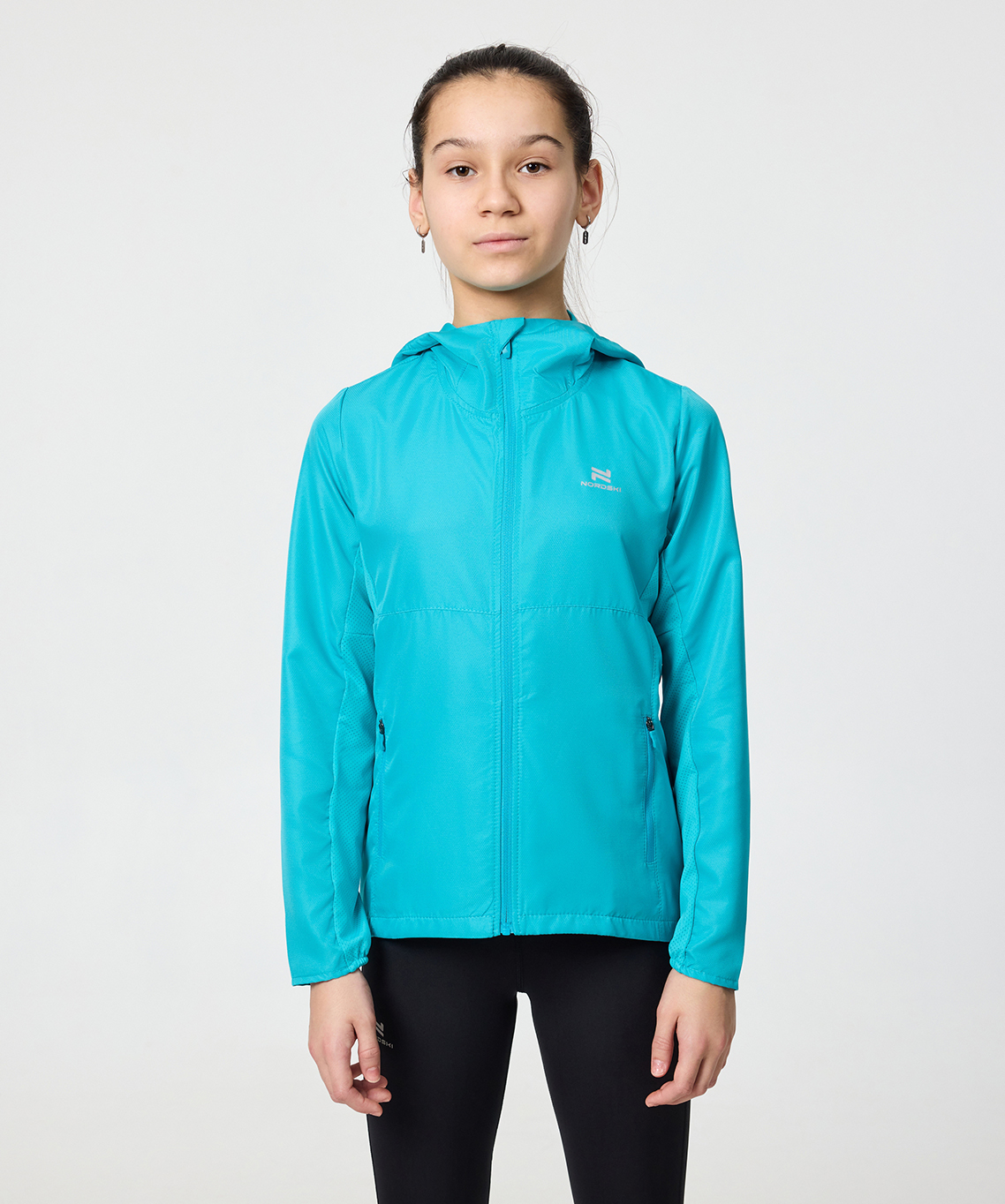 Ветровка Nordski Jr. Run Total Black
