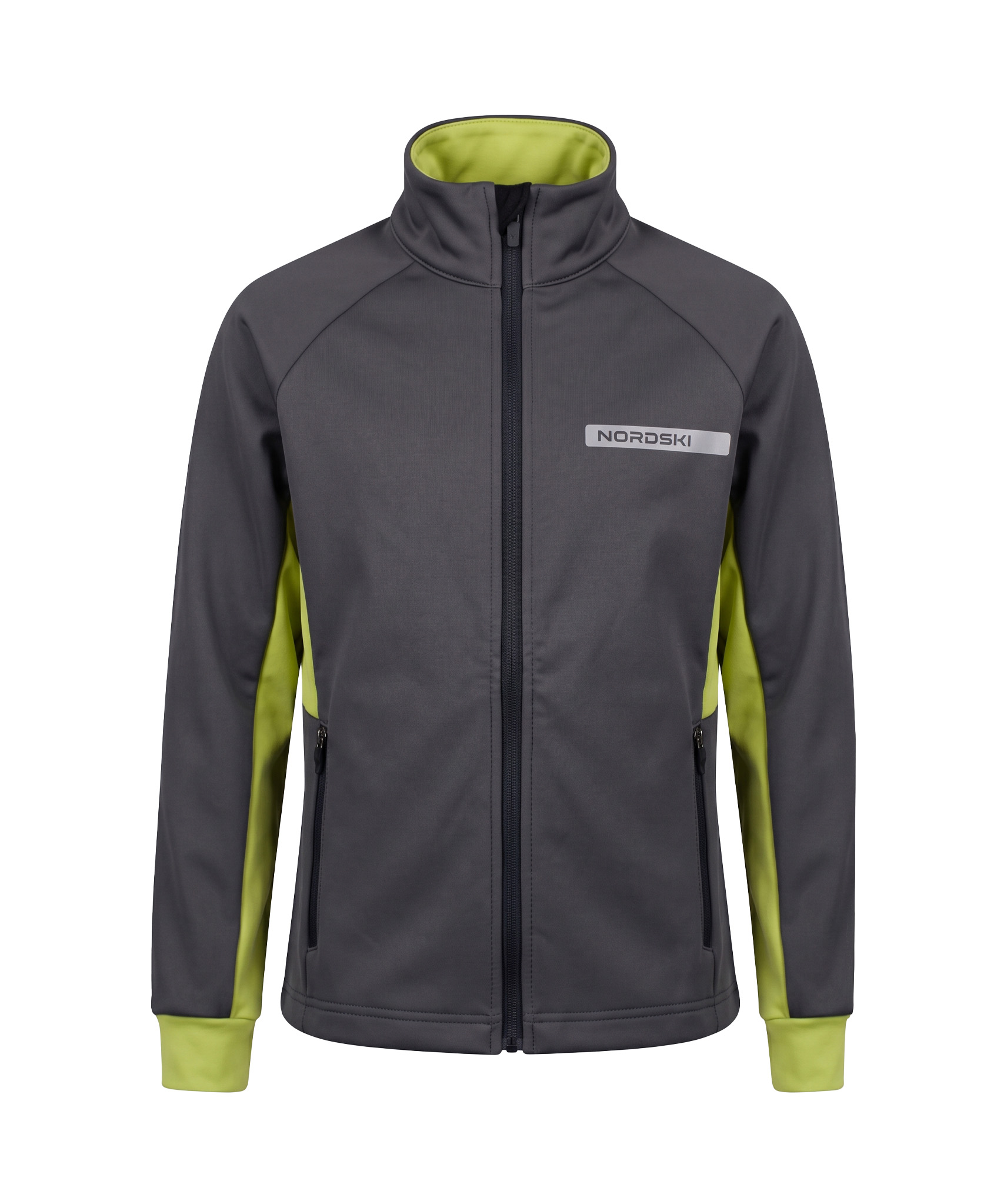 Тренировочная куртка Nordski Jr. Core Graphite/Lime