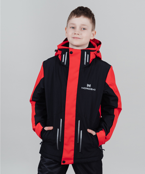 Горнолыжная куртка Nordski Jr. Extreme Black/Red