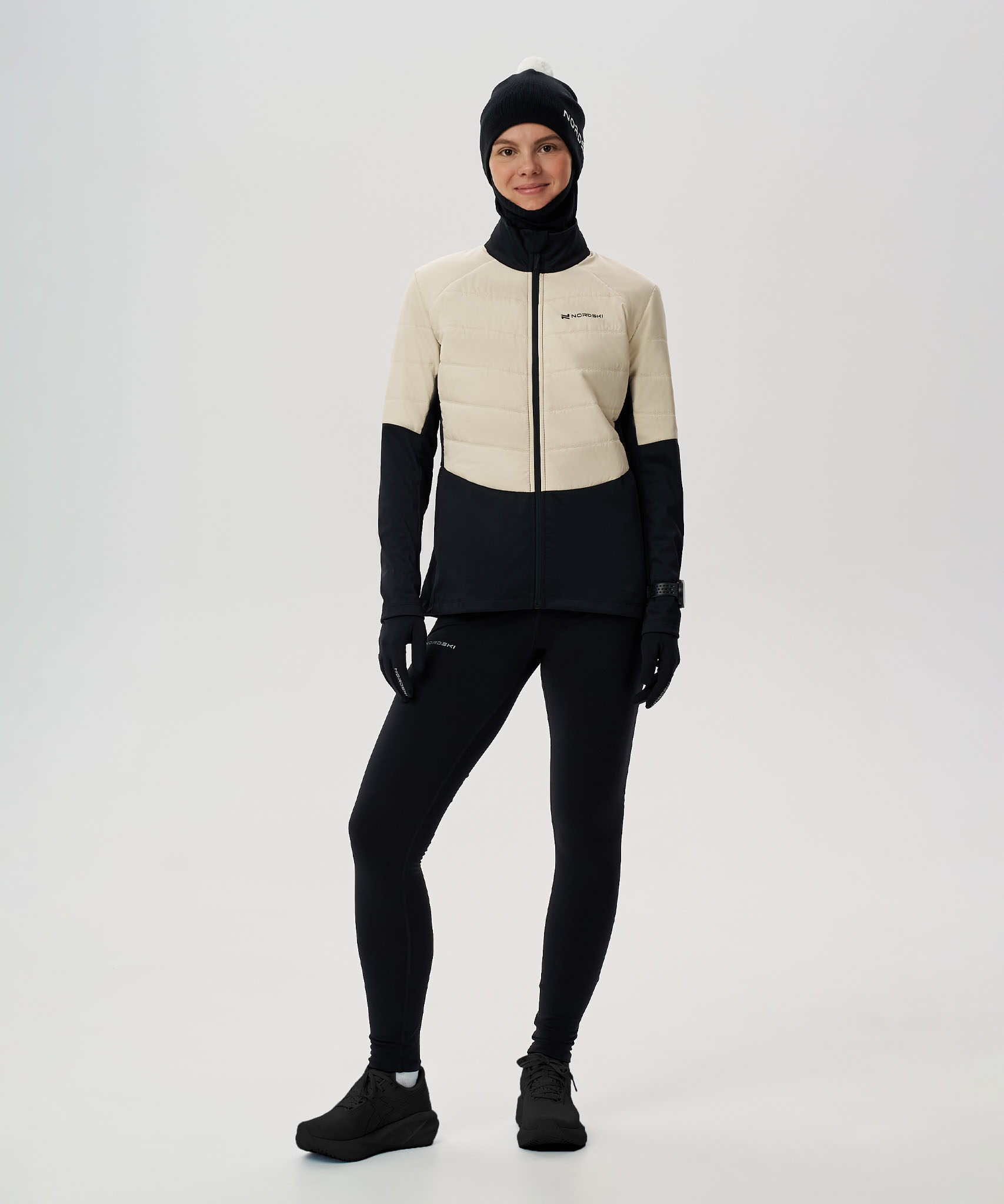 Куртка Nordski Hybrid Pro 2.0 Black/Beige W