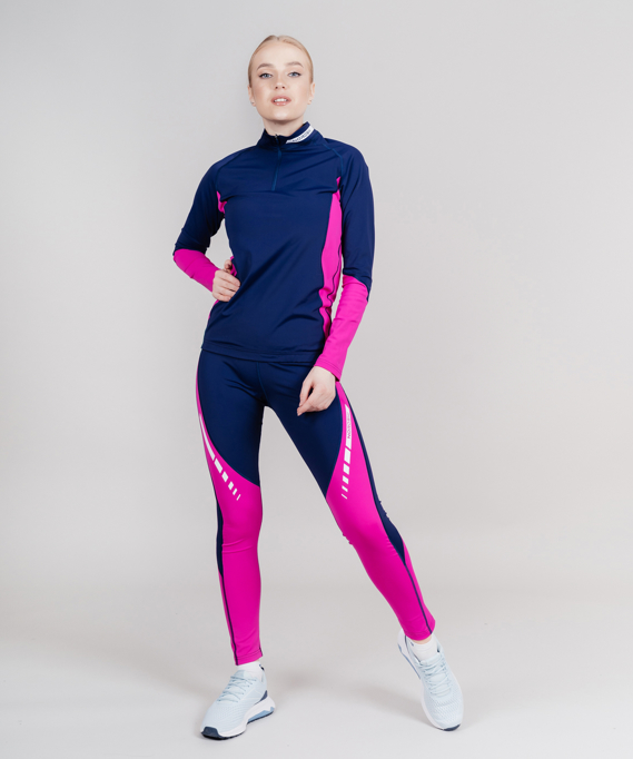 Гоночный костюм Nordski Base Dark Blue/Pink купить в интернет-магазине Nordski