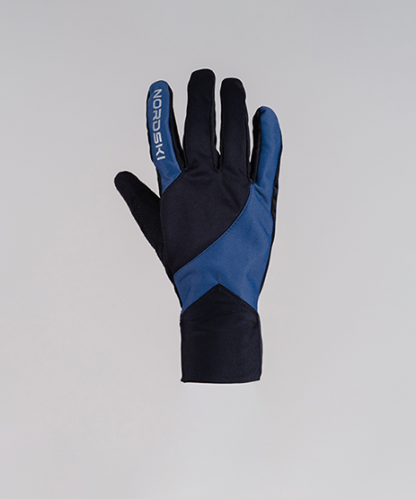Перчатки Nordski Pro Black/Illusion Blue