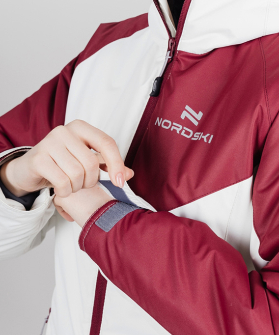 Утепленная куртка NORDSKI Premium-Sport Cream/Wine W