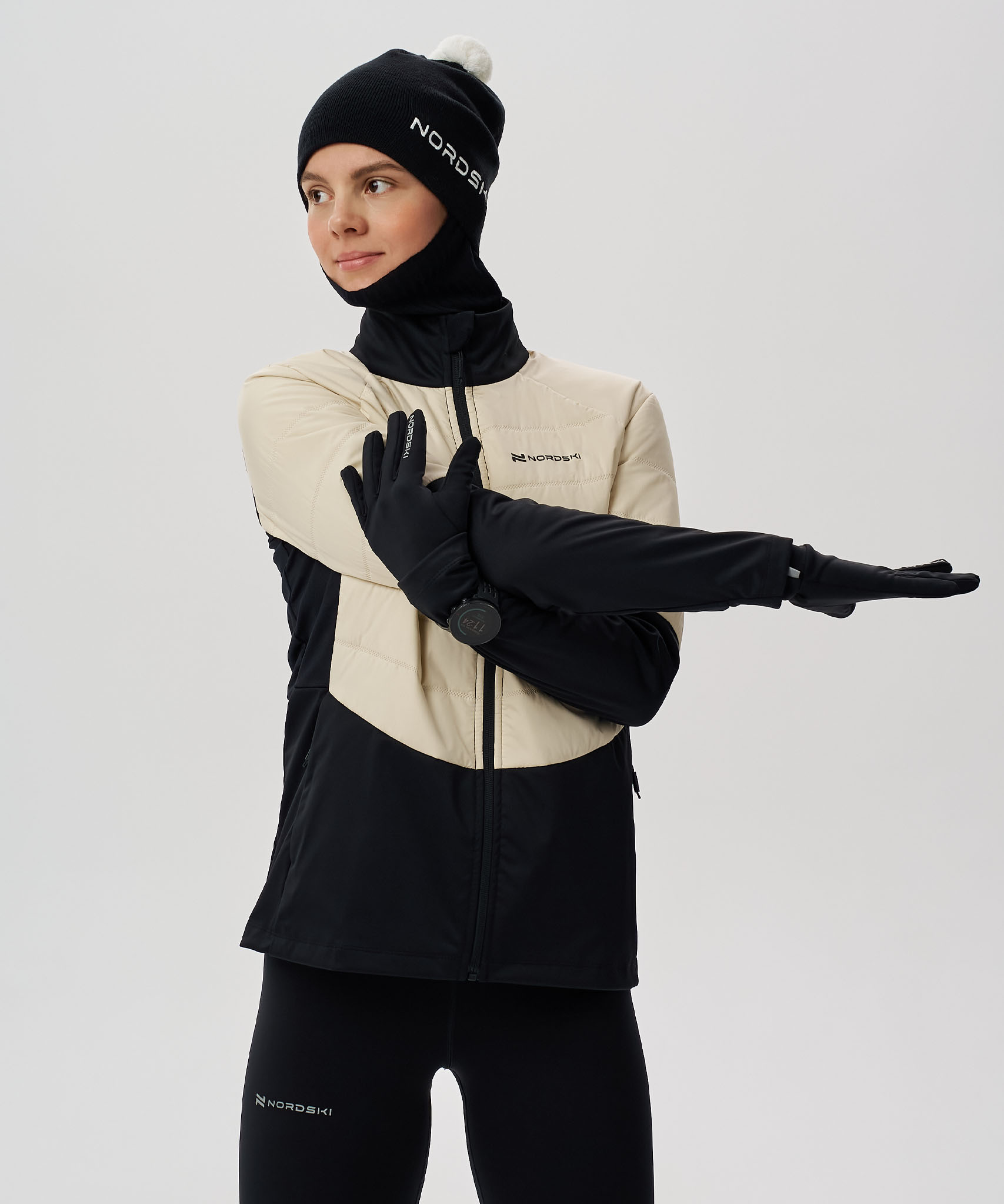 Куртка Nordski Hybrid Pro 2.0 Black/Beige W