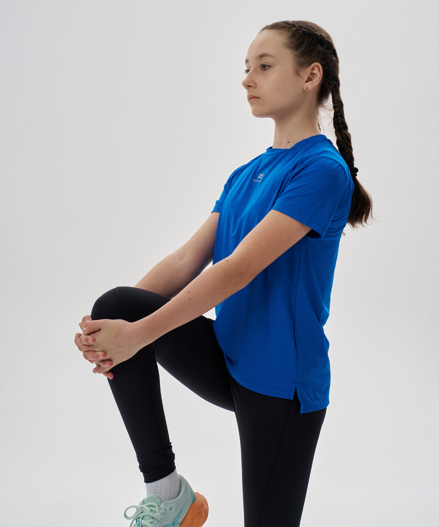 Футболка Nordski Jr. Run 2.0 Saphire