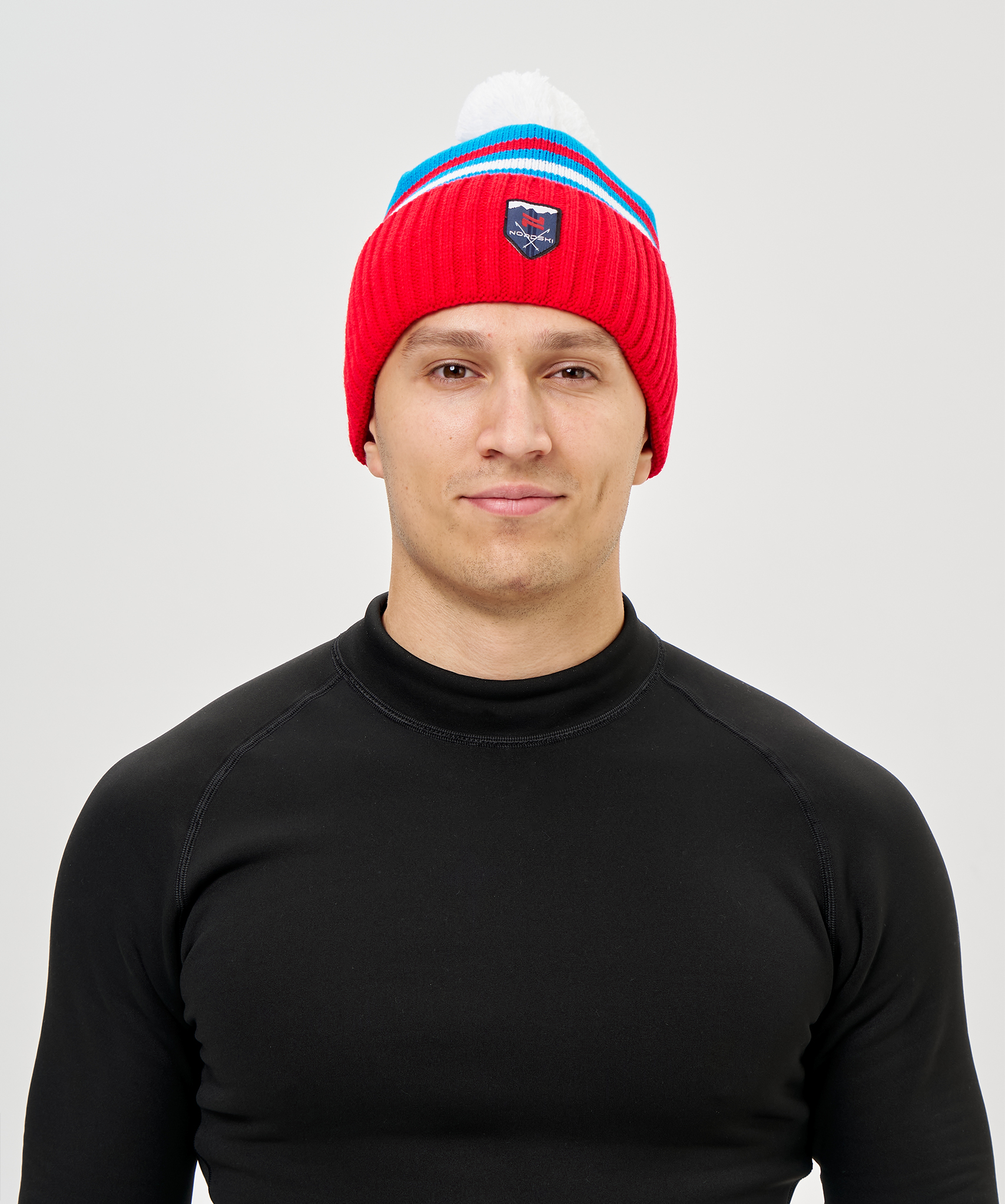 Шапка Nordski Severe Dark Blue/Grey