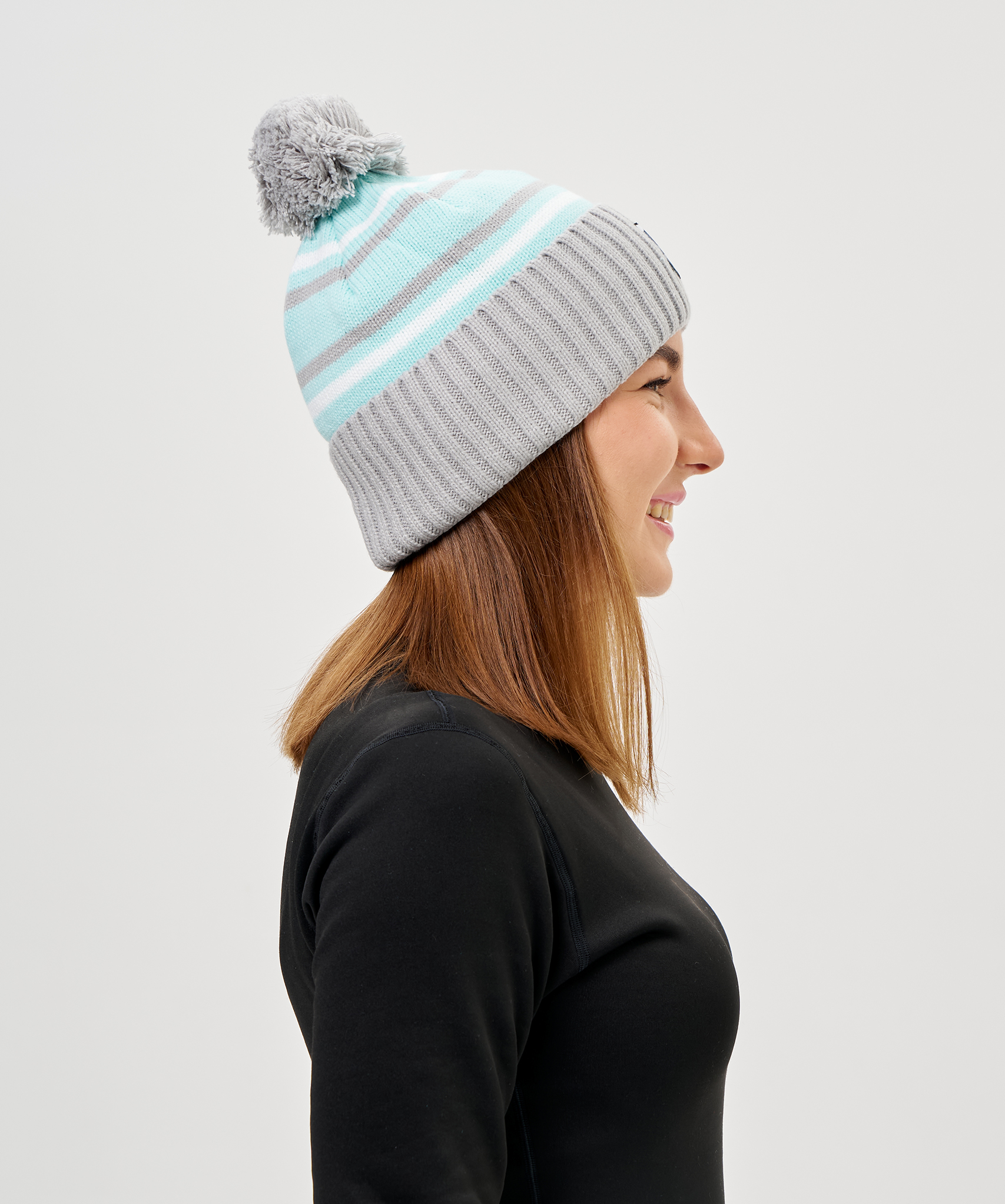 Шапка Nordski Severe Ice Water/White